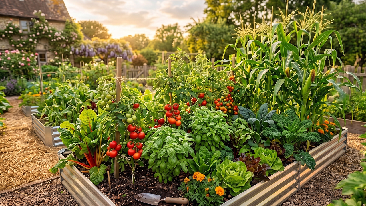 Which Vegetables Grow Best Together in Summer?