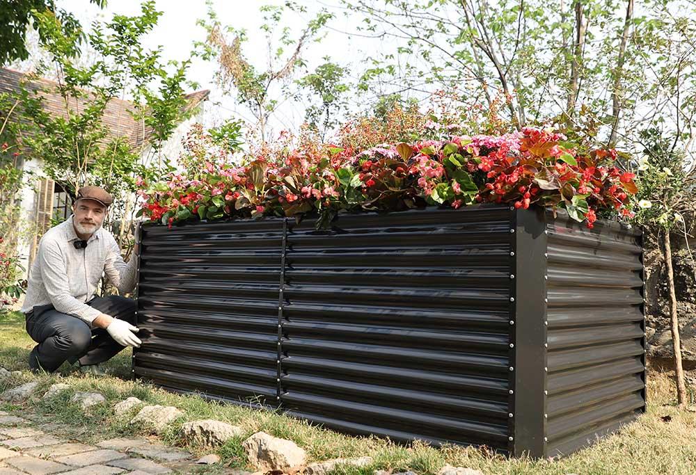 Landguard’s Urban Oasis: How Galvanized Raised Beds Turn Concrete Jungles into Edible Paradises - Land Guard