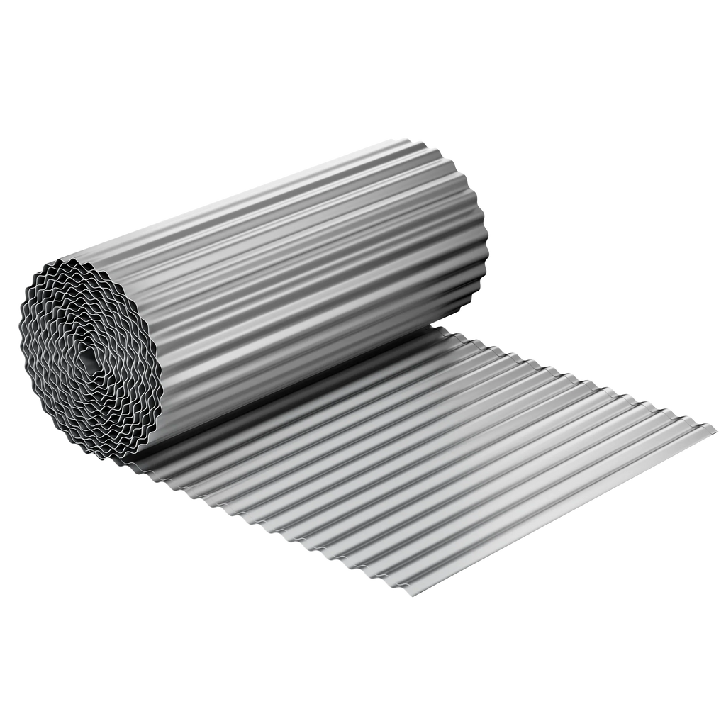 Metal Corrugated Garden Edging