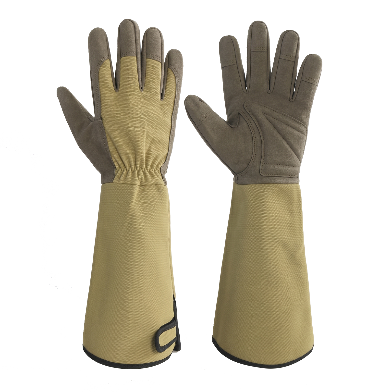 winter gardening gloves Gardening Gloves (one pair) Green polyester Gloves