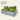24" Tall Rectangular Galvanized Raised Garden Bed - Land Guard