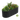 10-pack black oval galvanized raised garden beds filled with lush plants and flowers.
