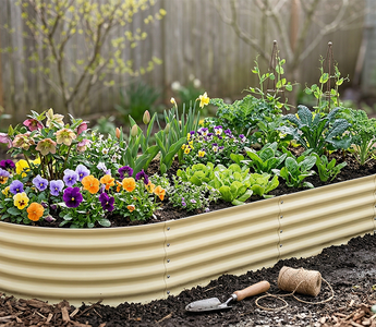 Spring Flower Bed Planning Guide: Cool-Season Flowers and Vegetables