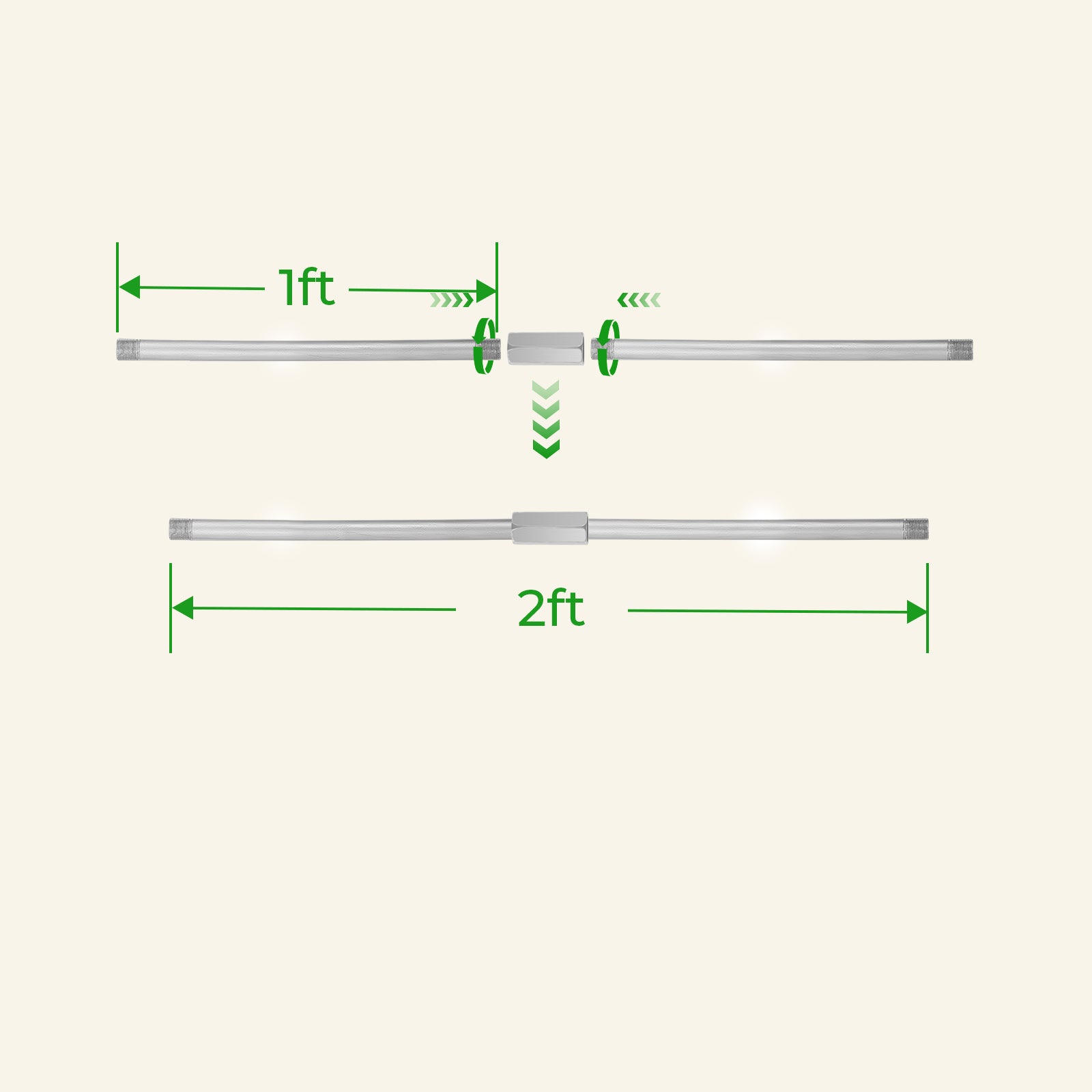 Bracing Rods/Bracing Bars/ Support Rods for Galvanized Metal Raised Beds