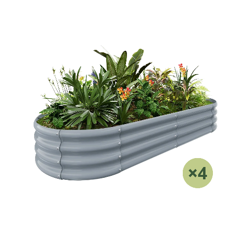 Galvanized Raised Garden Bed 