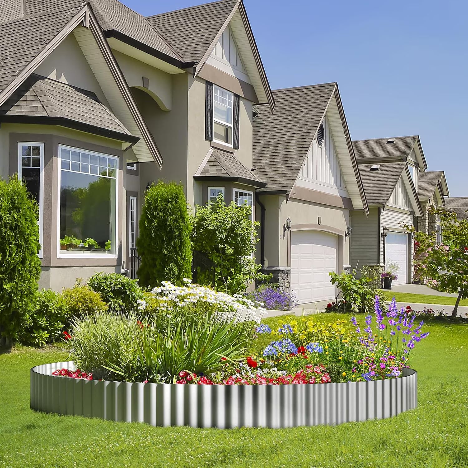 Corrugated Garden Edging Border,10