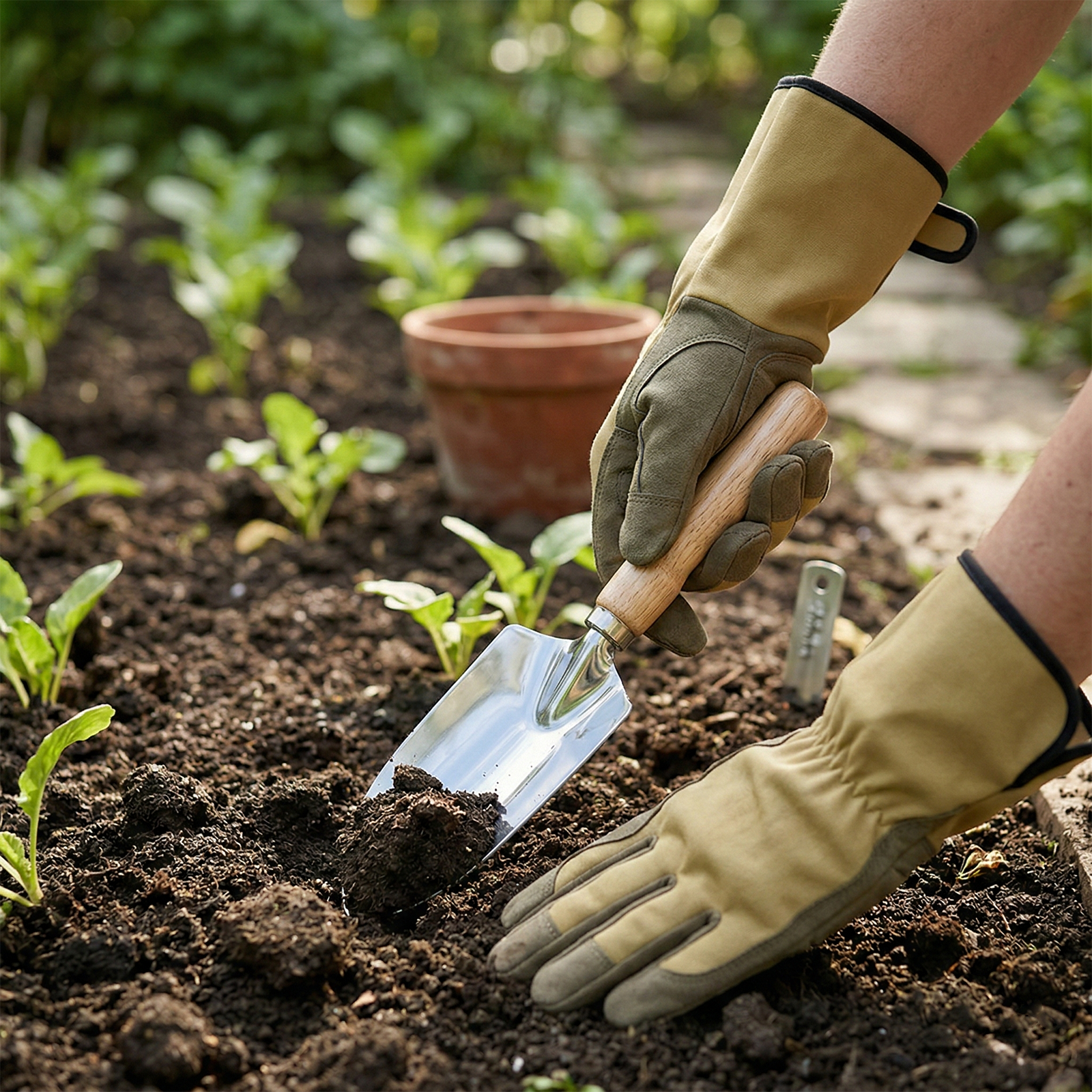 Garden hand shovel (11.3