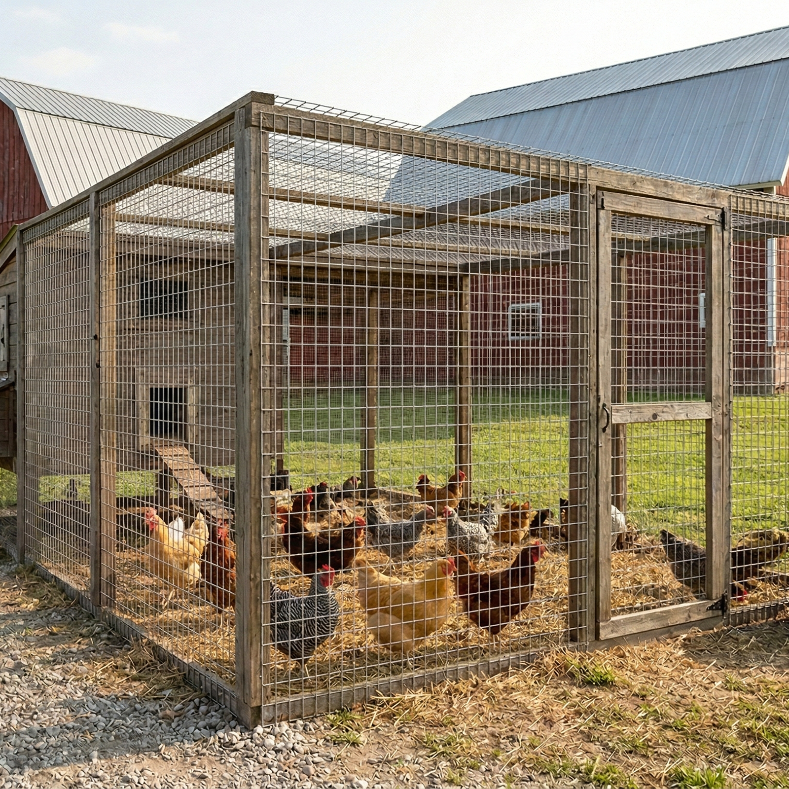 1 inch Galvanized Hardware Cloth Chicken Wire Mesh Fence