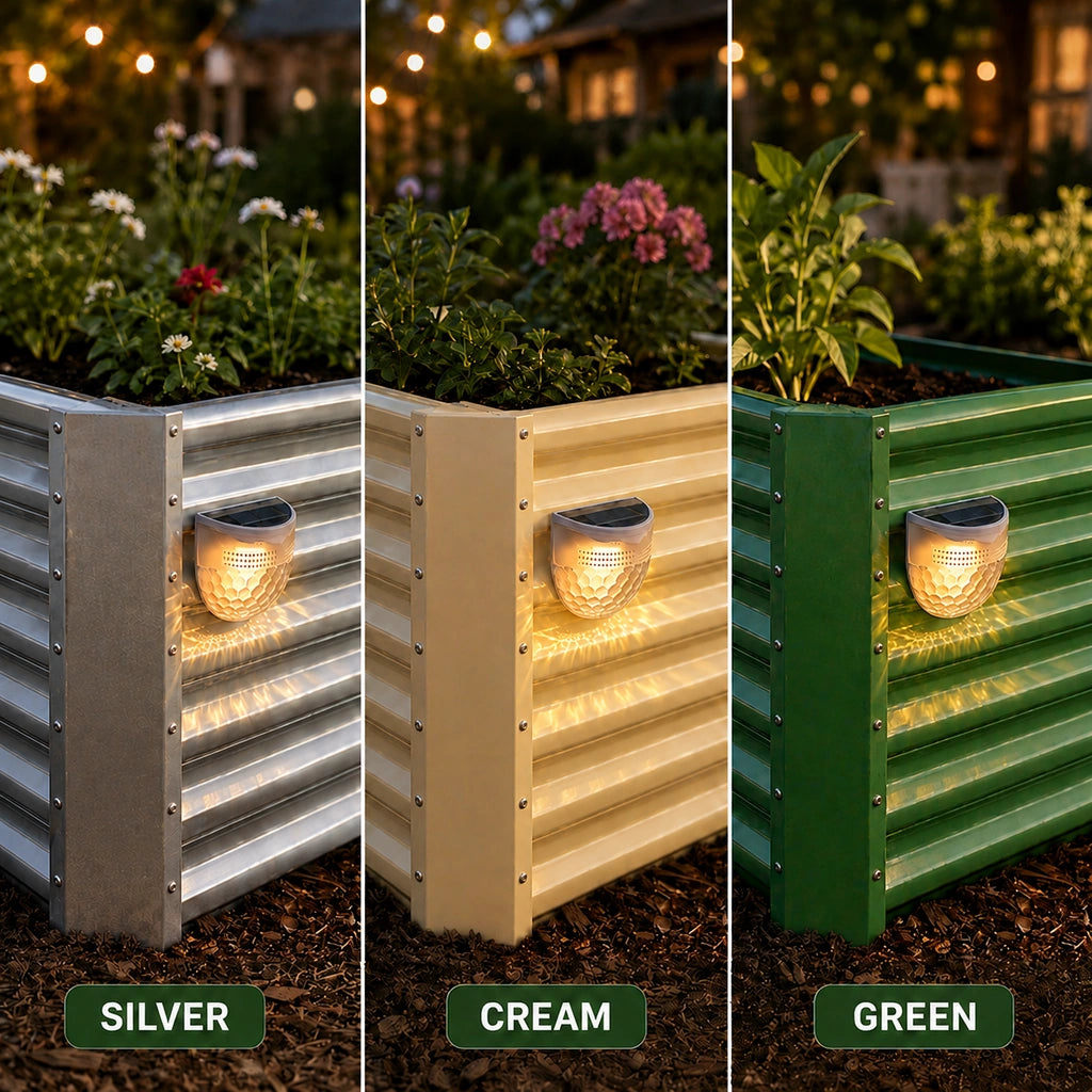 Solar Garden Light – Magnetic Mount, Waterproof, 5-8Hr Runtime