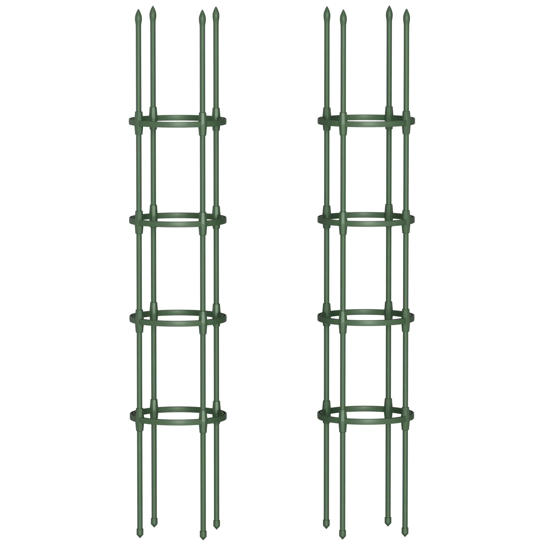 vertical a-frame plant support trellis 5.5ft Round Trellis