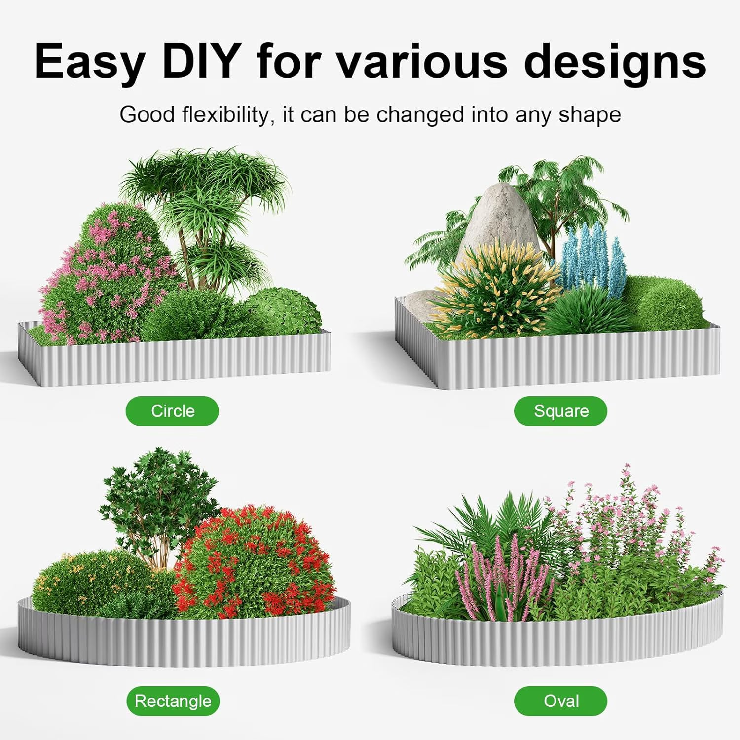 Corrugated Garden Edging Border,10