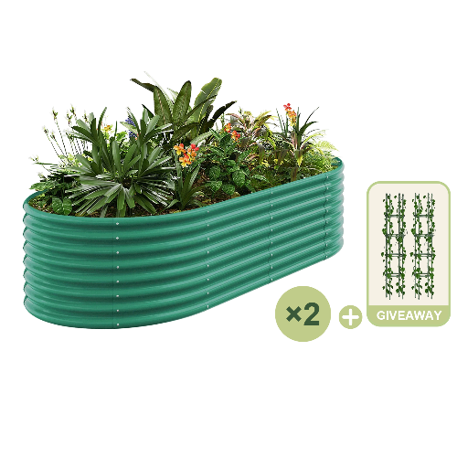 Galvanized Raised Garden Bed