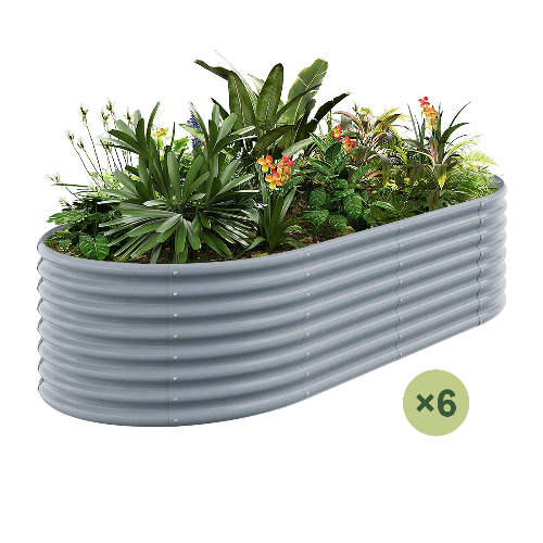 Galvanized Raised Garden Bed 
