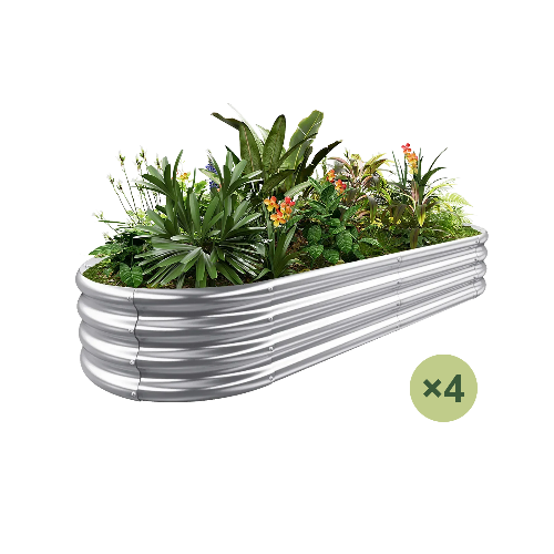 Galvanized Raised Garden Bed