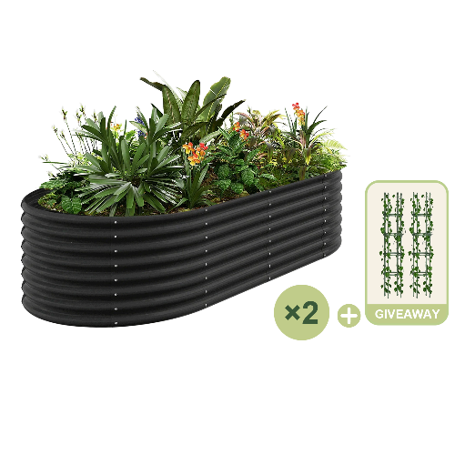 Galvanized Raised Garden Bed