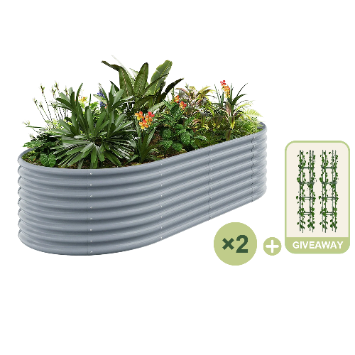 Galvanized Raised Garden Bed