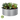 Land Guard 10-pack 4 ft diameter round raised garden beds, 24 inches tall, Starlight Silver